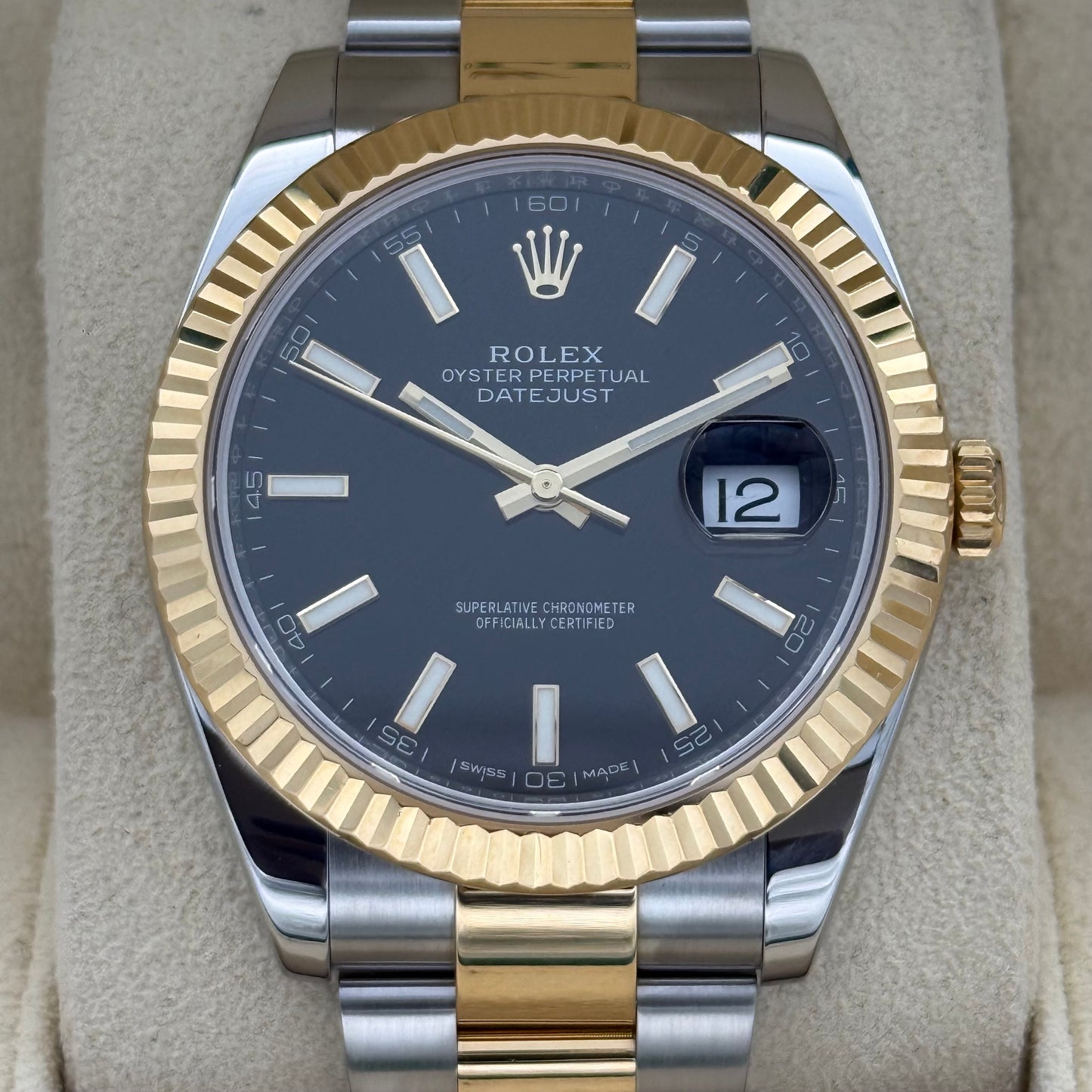 Datejust 41, Stahlgold