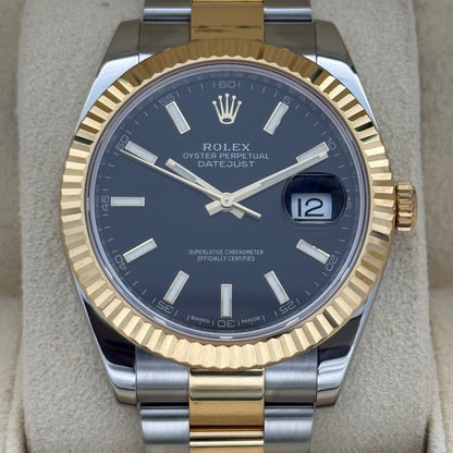 Datejust 41, Stahlgold