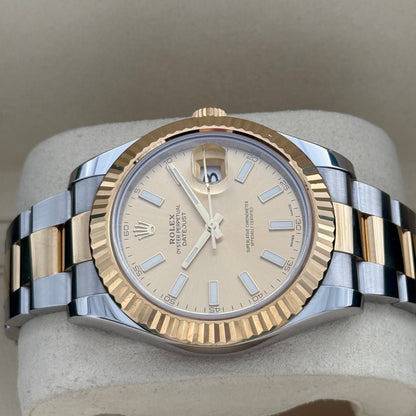 Datejust II, Stahlgold