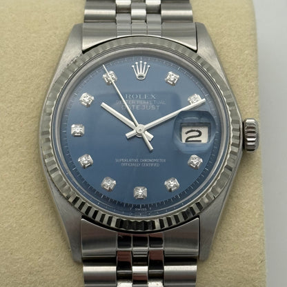 Datejust 36, Blau