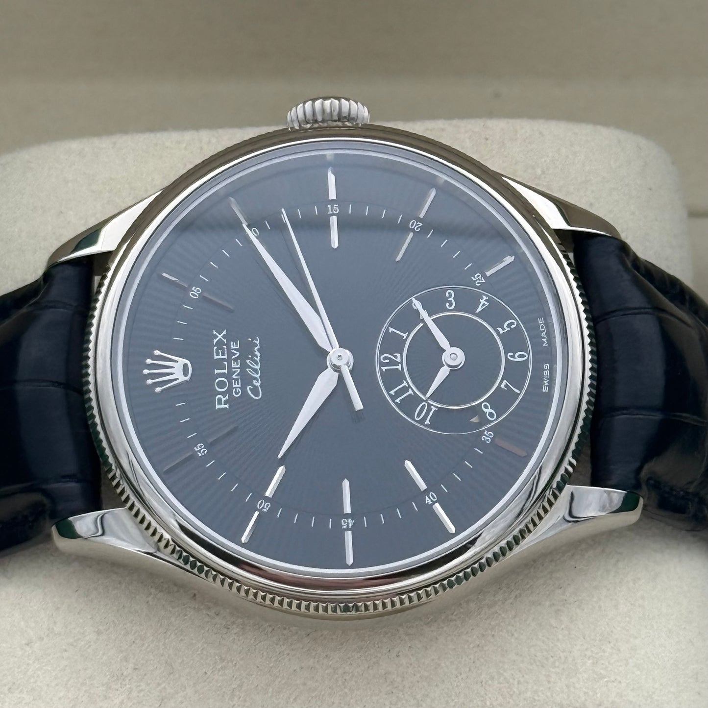 Cellini, Weißgold, Dualtime