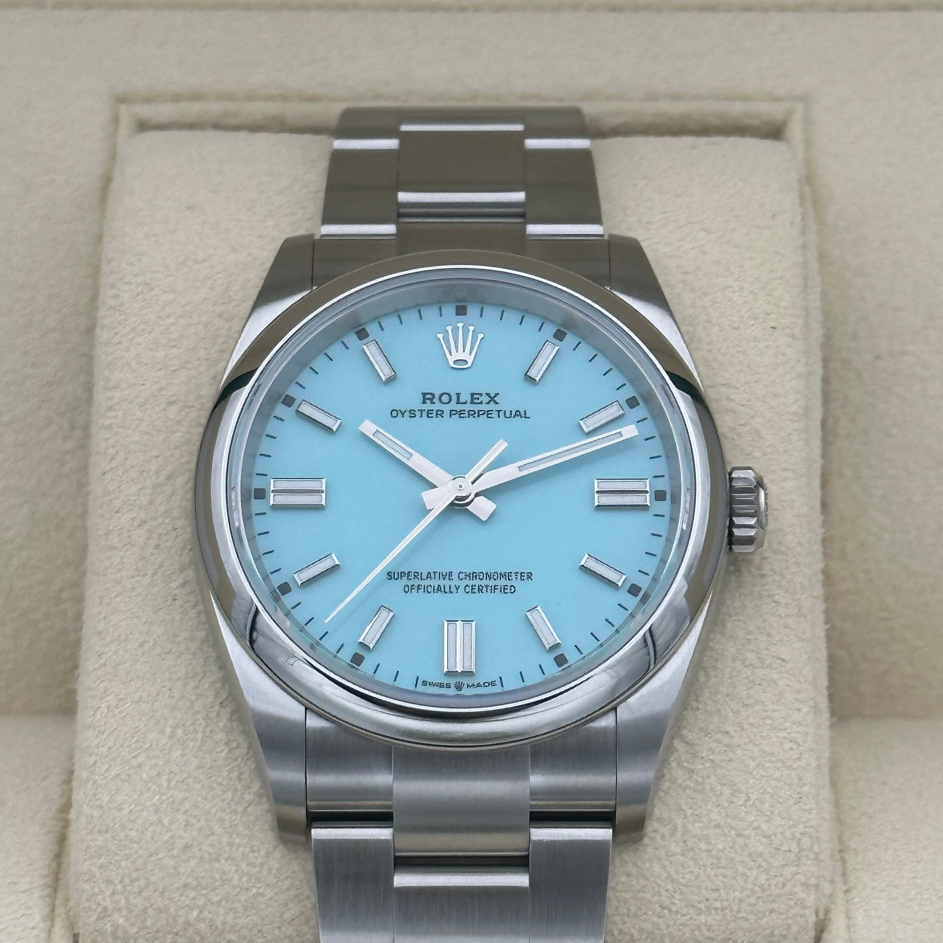 Oyster Perpetual 36, Tiffany