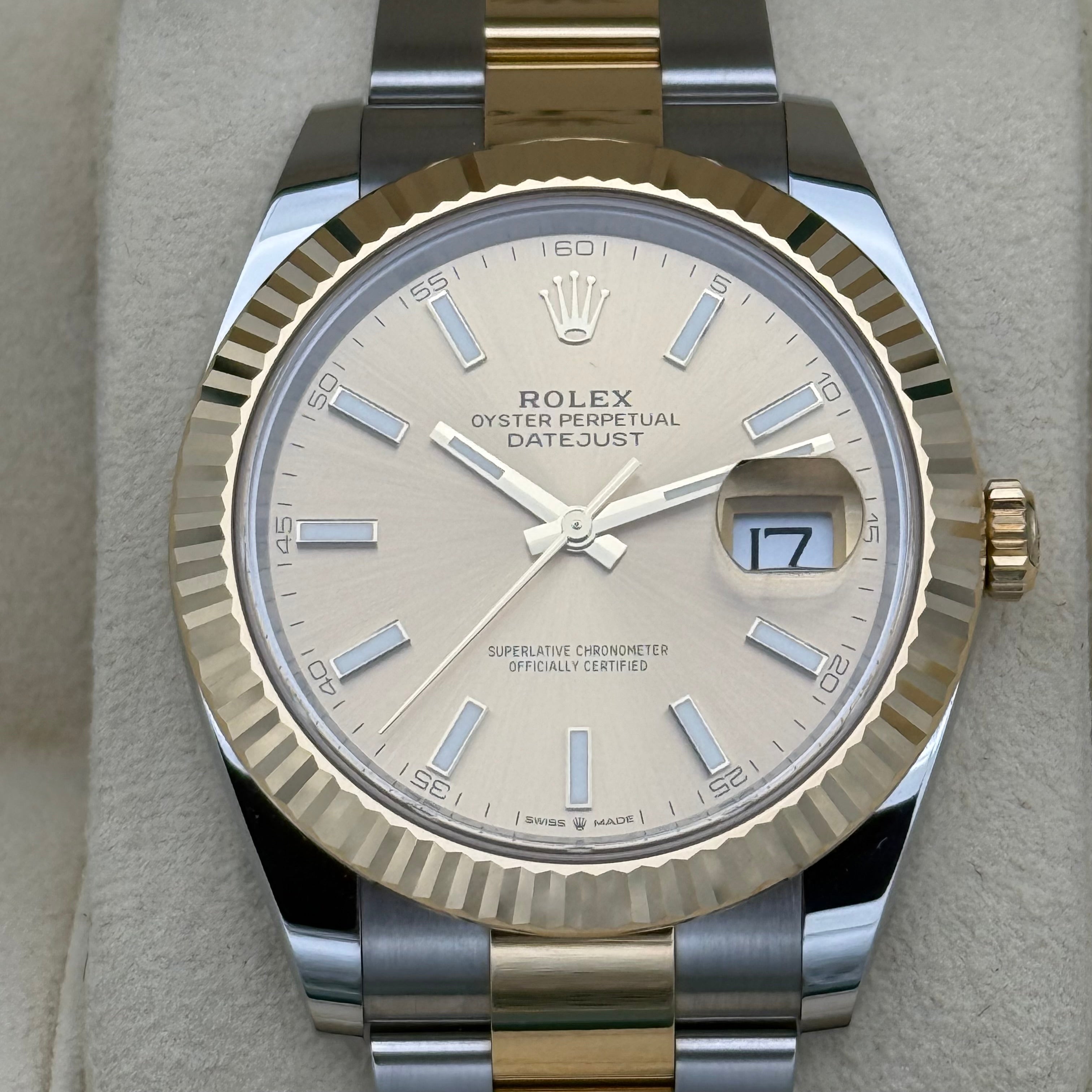 Datejust 41, Stahlgold, like new