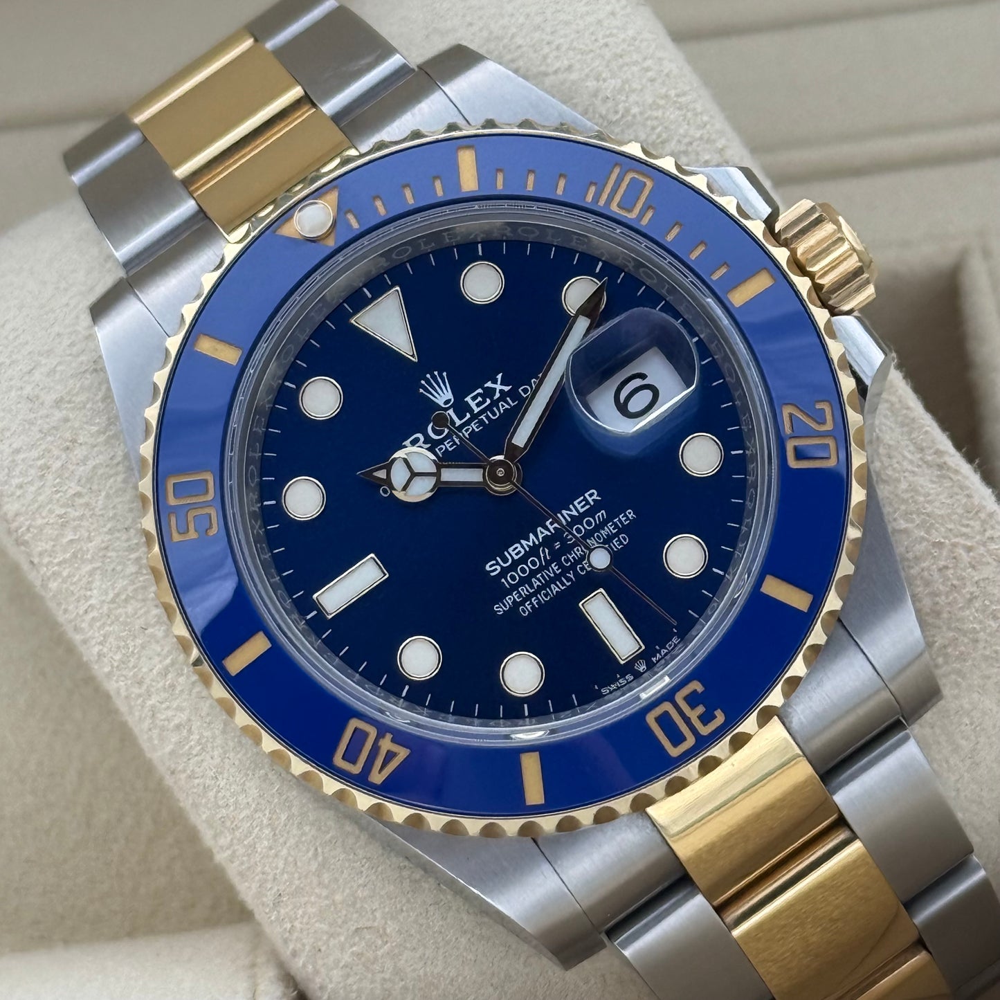 Submariner Date 41 Stahlgold