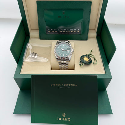 Datejust 41, Mintgrün