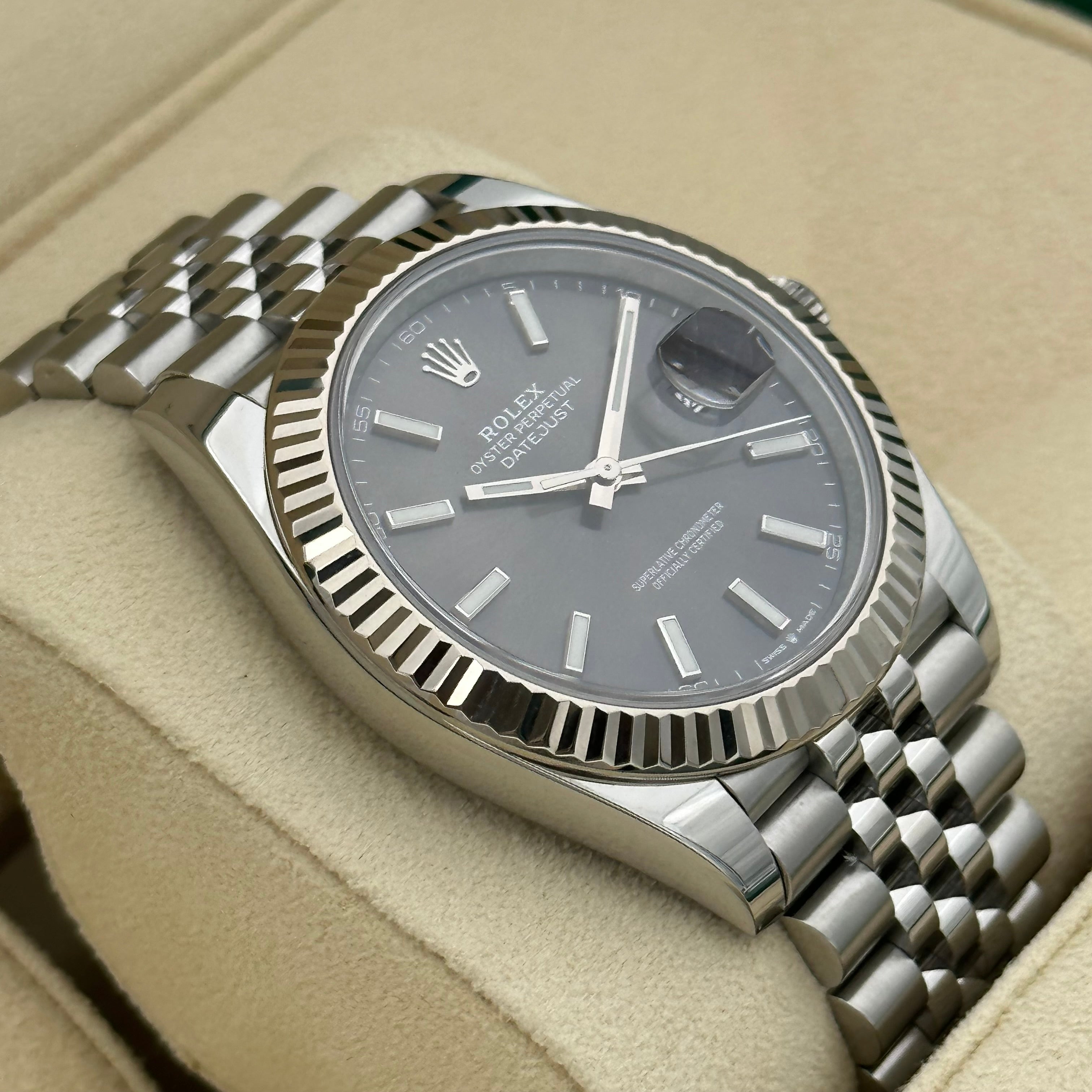 Datejust 41 Rhodium