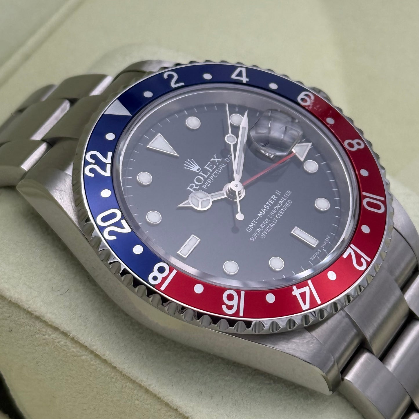 GMT Master II „Pepsi“ Stick Dial
