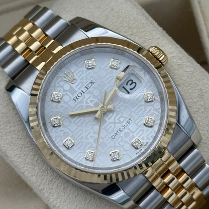 Datejust 36, Stahlgold