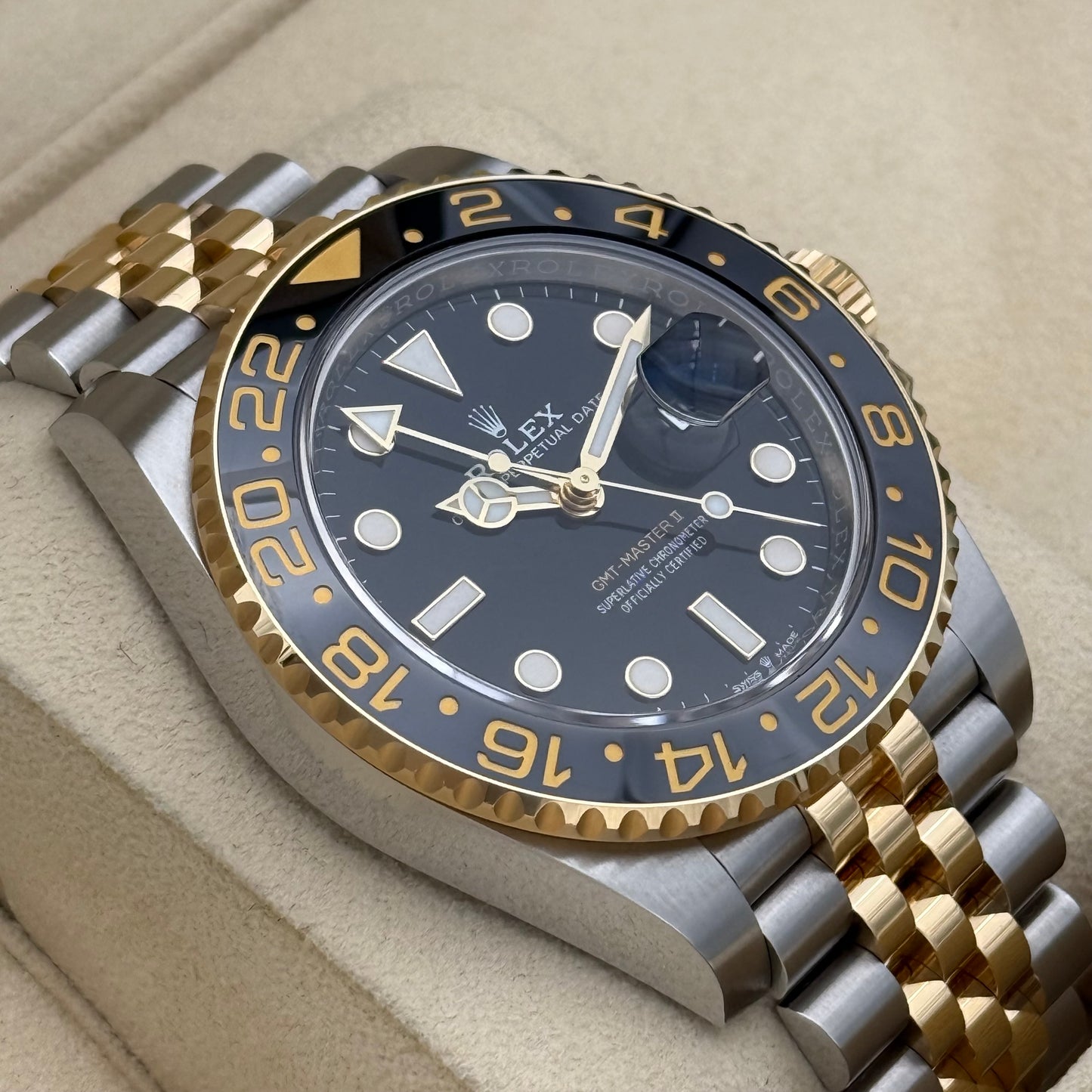 GMT Master II „Stahlgold“
