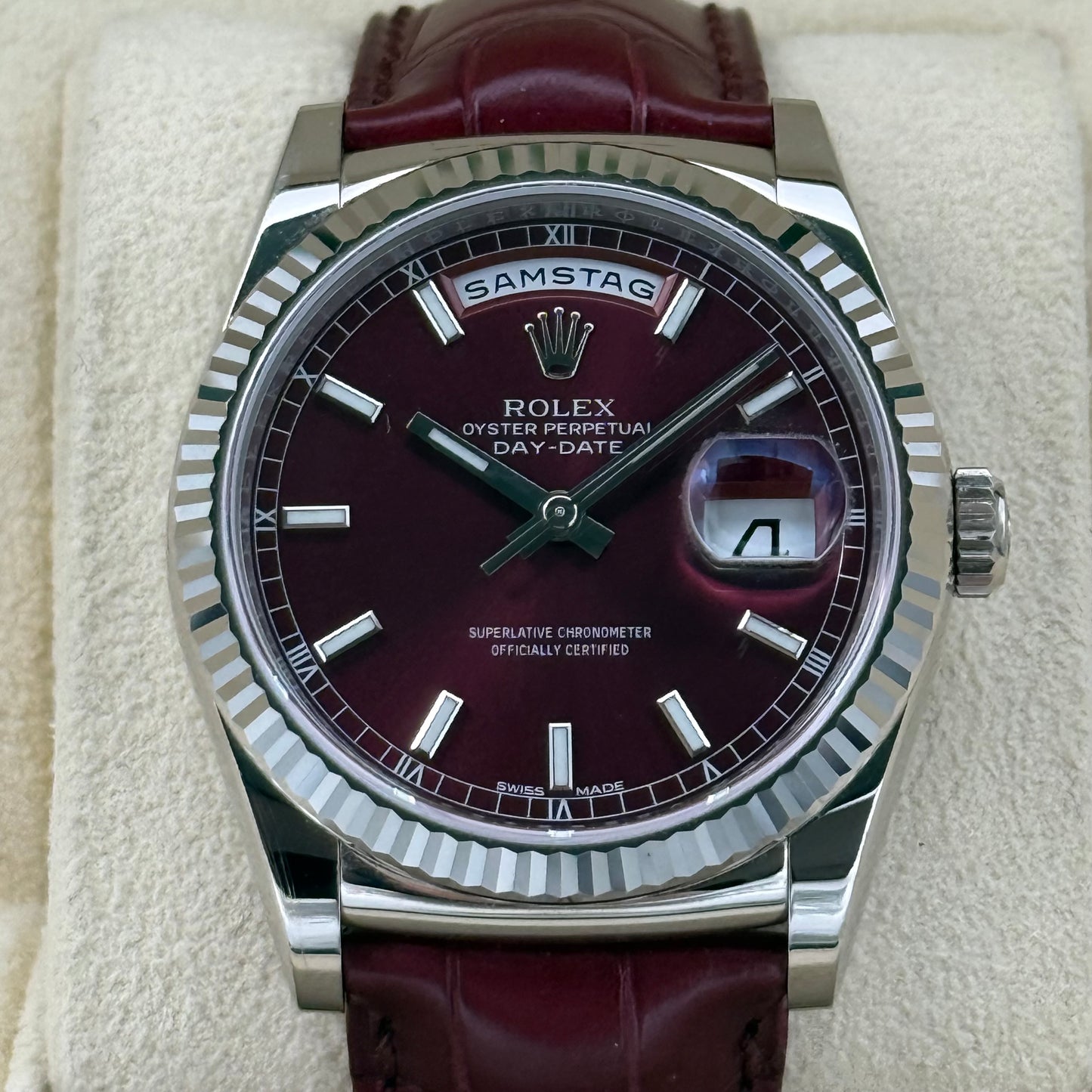 Day Date 36 „Cherry Dial“