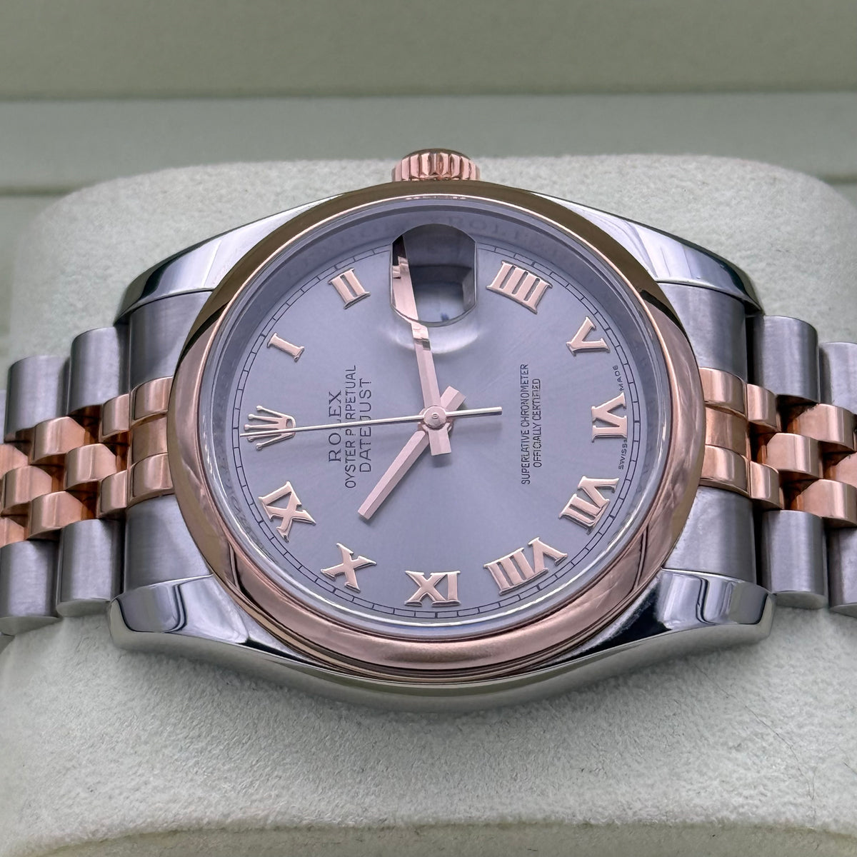 Datejust 36, Stahlrosegold