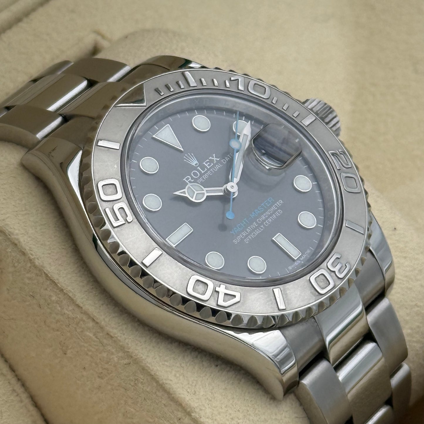 Yachtmaster 40, Rhodium