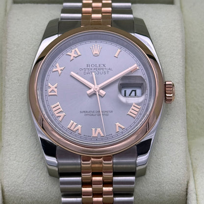 Datejust 36, Stahlrosegold