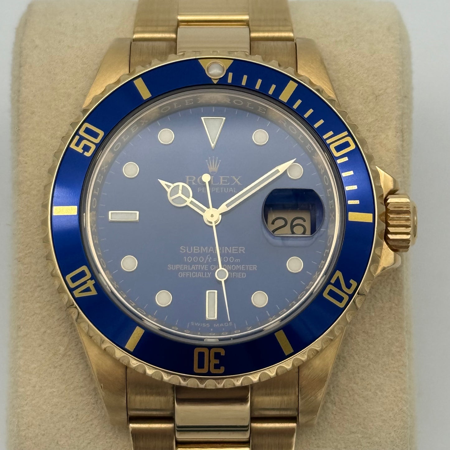 Submariner Date 40, Vollgold