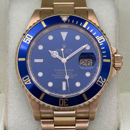 Submariner Date 40, Vollgold