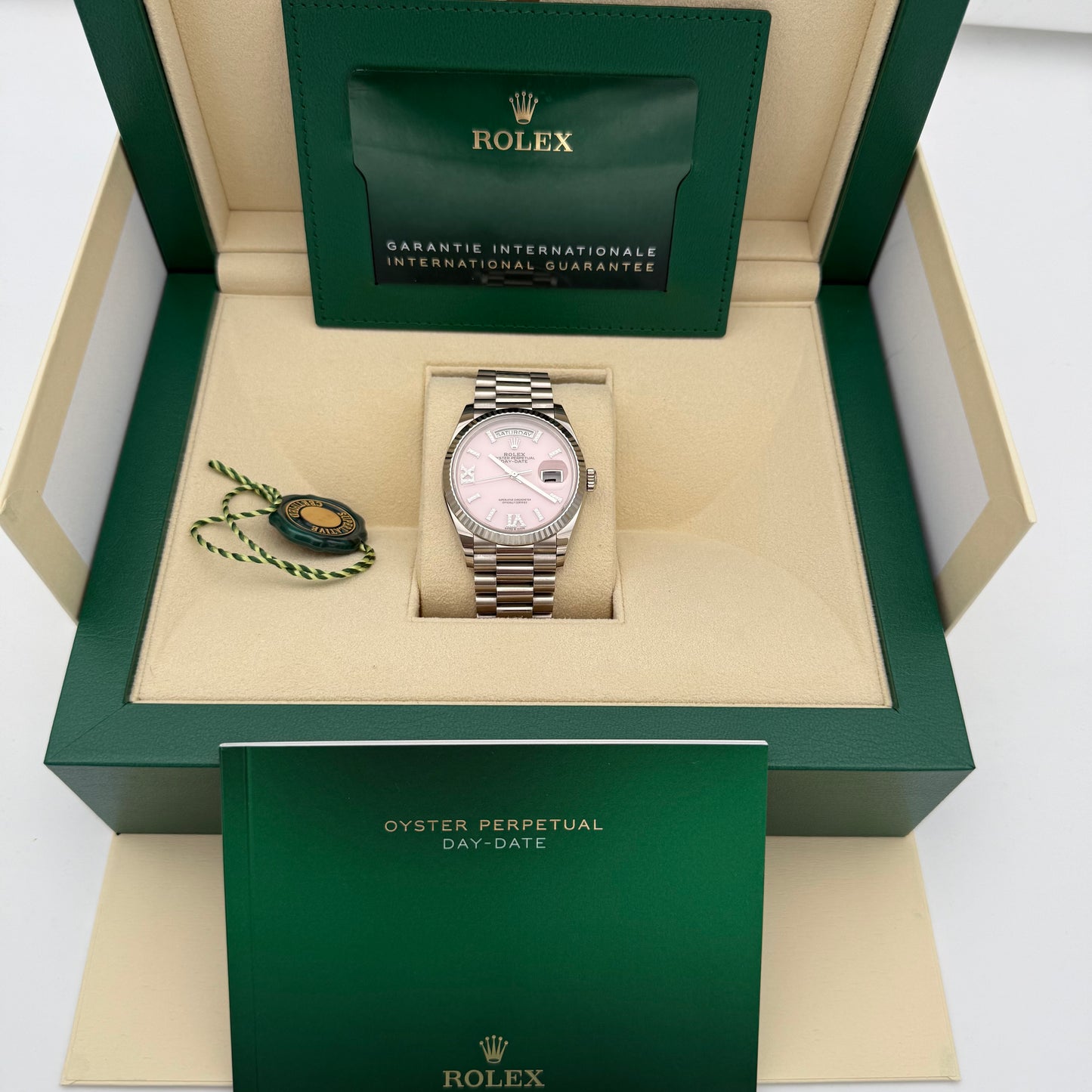 Day Date 36 „Opal Pink“