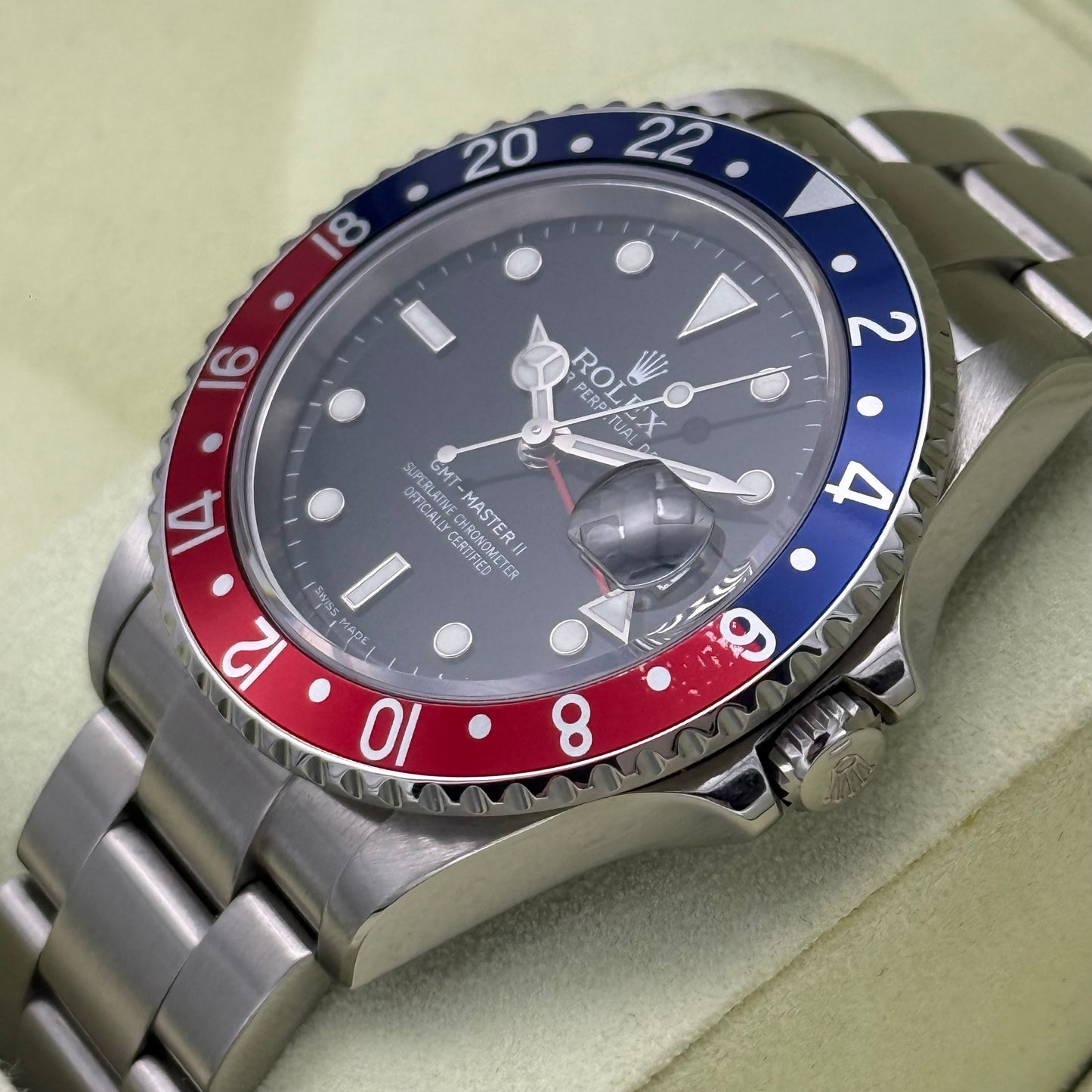 GMT Master II „Pepsi“ Stick Dial