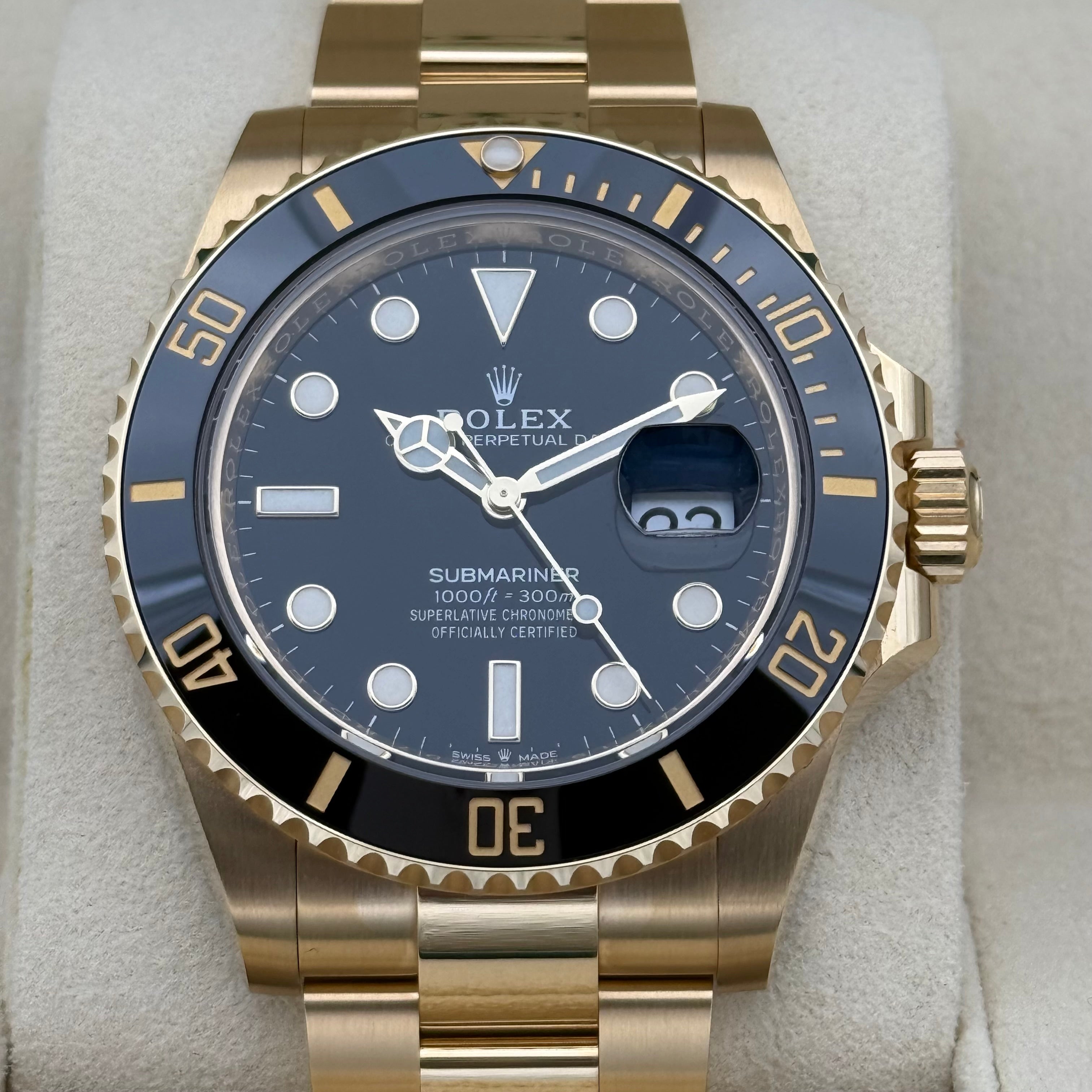 Submariner Date 41, Vollgold