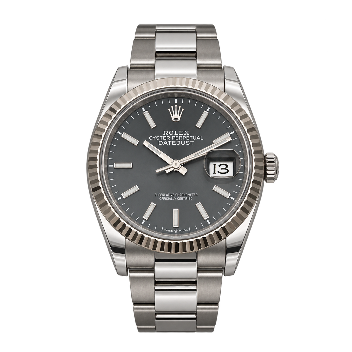 Datejust 36, Schwarz
