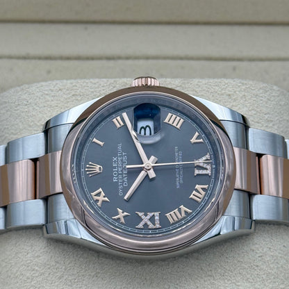 Datejust 36, Stahlrosegold