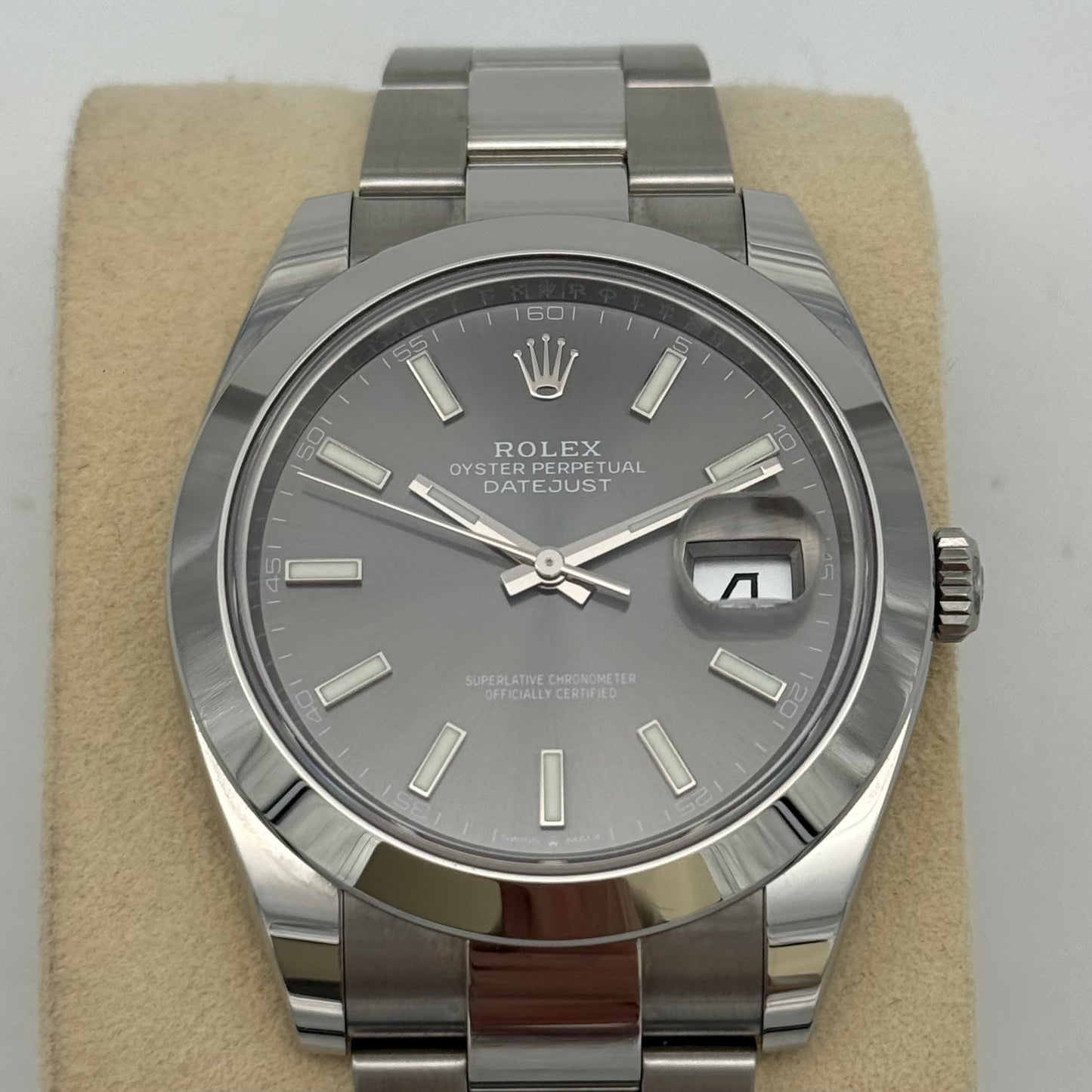 Datejust 41 „Rhodium“