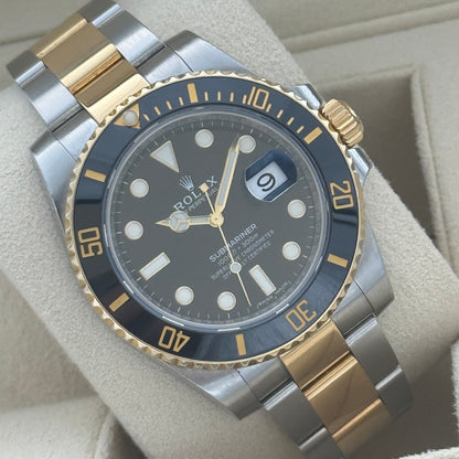 Submariner Date 40, Stahlgold