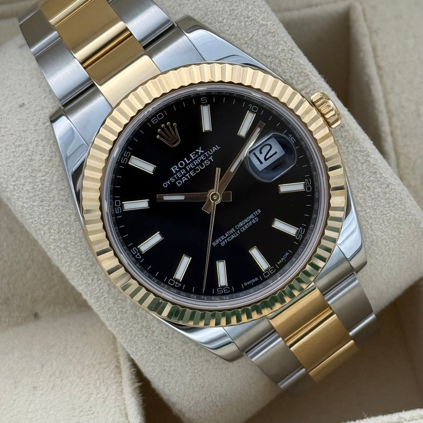 Datejust 41, Stahlgold