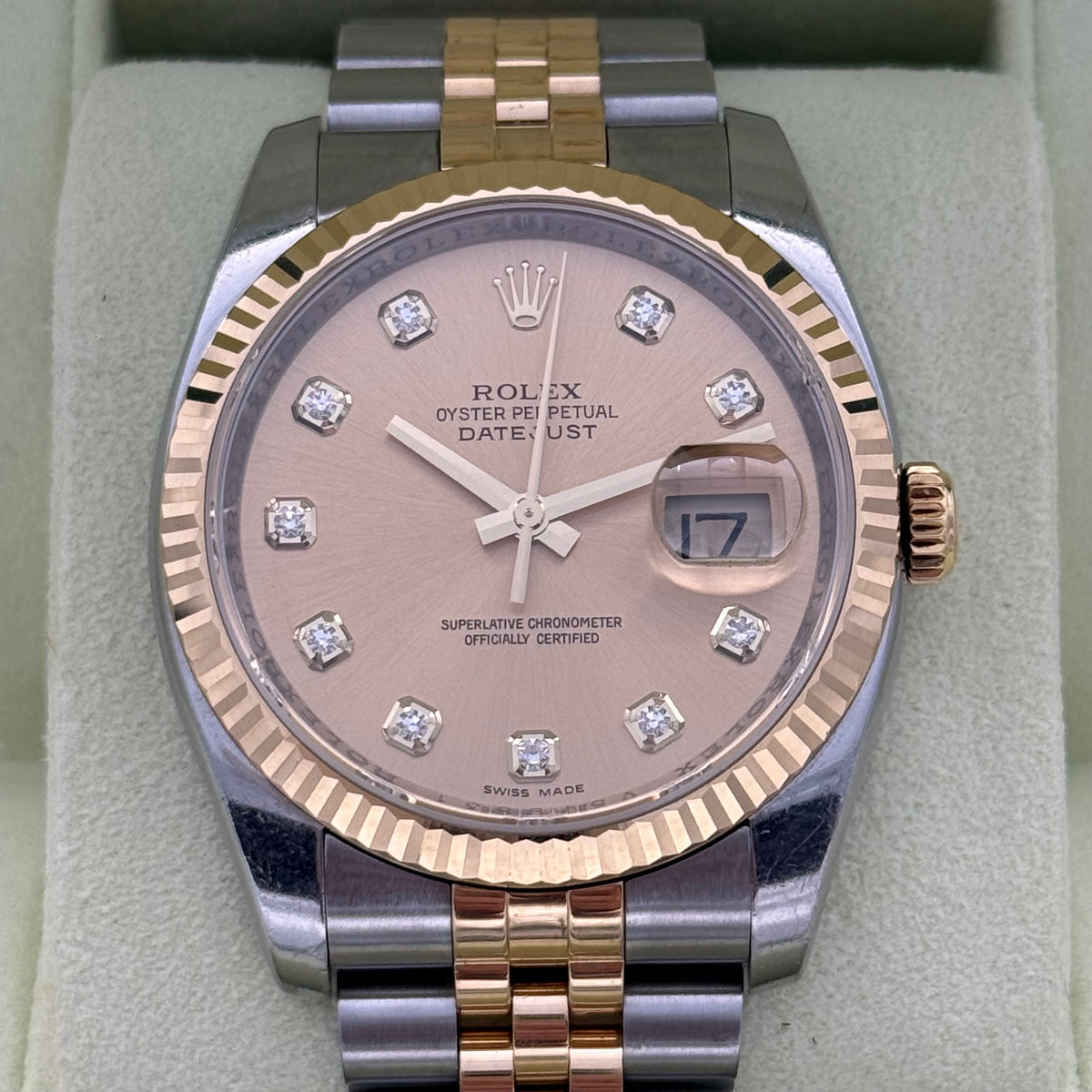 Datejust 36, Stahlgold
