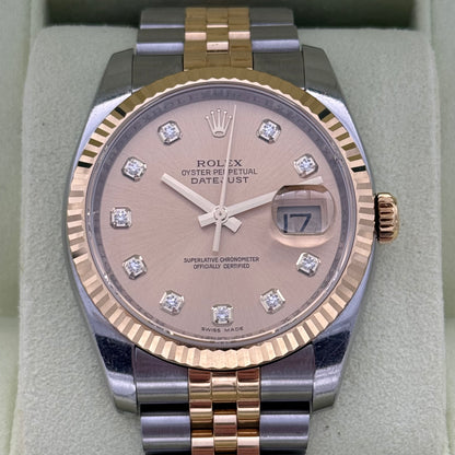 Datejust 36, Stahlgold