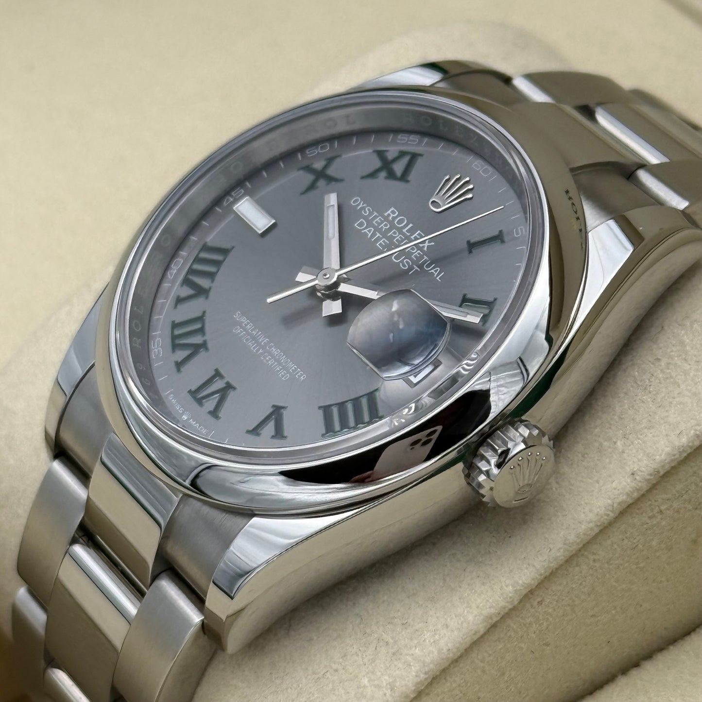 Datejust 36 „Wimbledon“