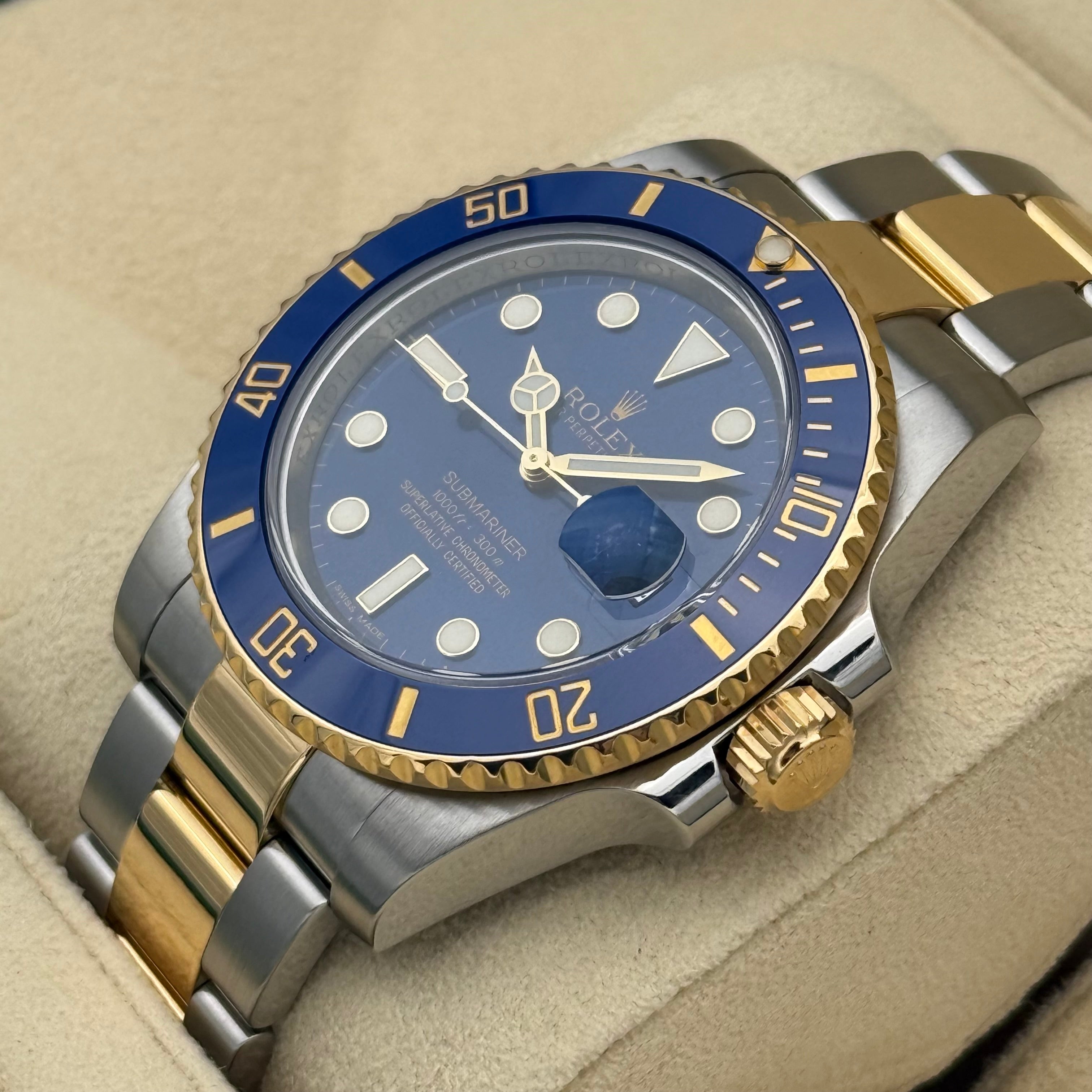 Submariner Date 40, Stahlgold