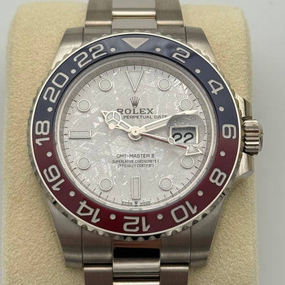 GMT Master II, Weißgold, Meteorit