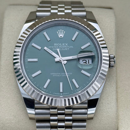 Datejust 41, Mintgrün