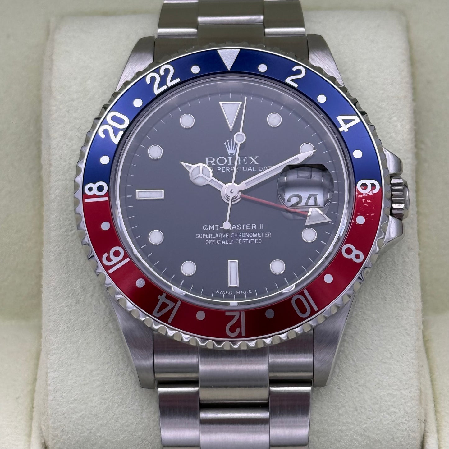 GMT Master II „Pepsi“ Stick Dial