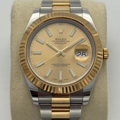 Datejust II, Stahlgold