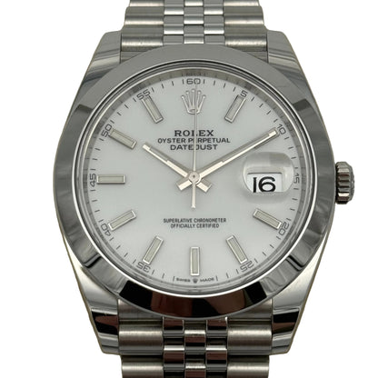Datejust 41, Weiß