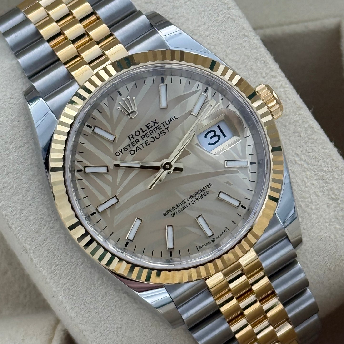 Datejust 36 „Palm Dial“