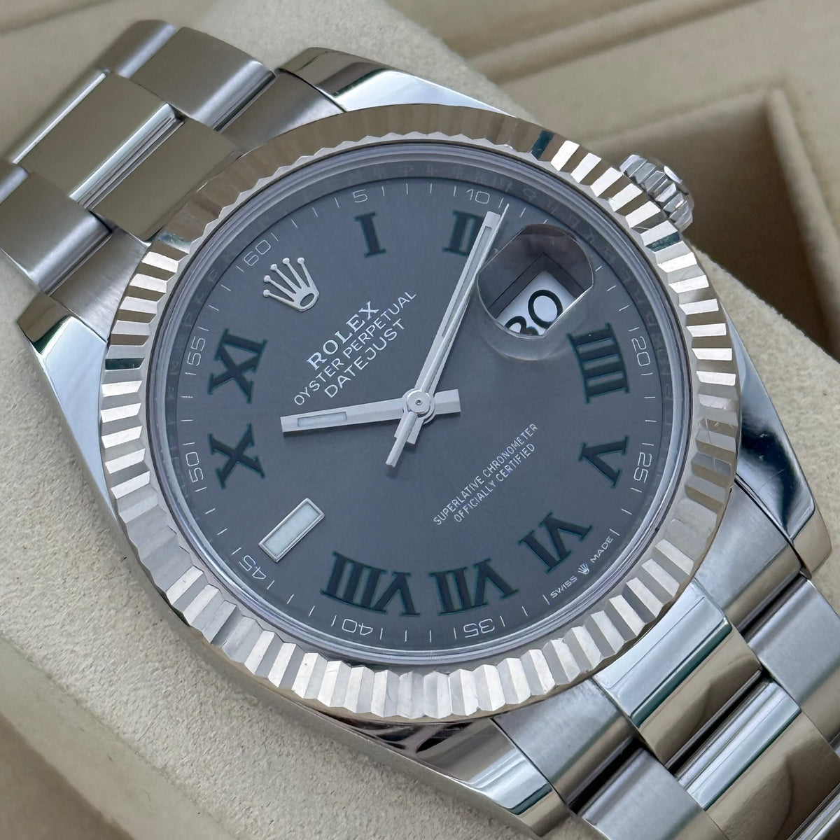 Datejust 41 „Wimbledon“