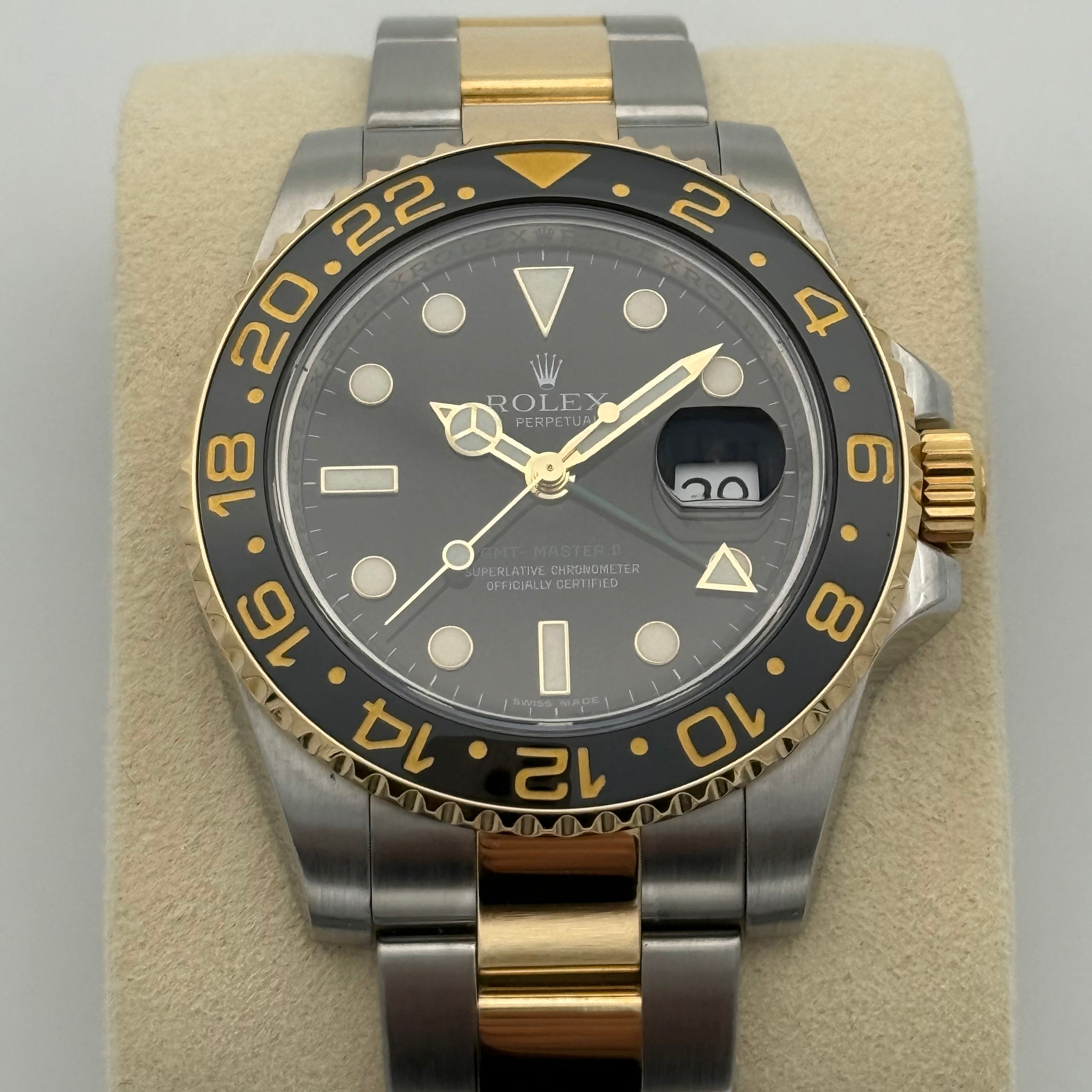 GMT Master II Stahlgold