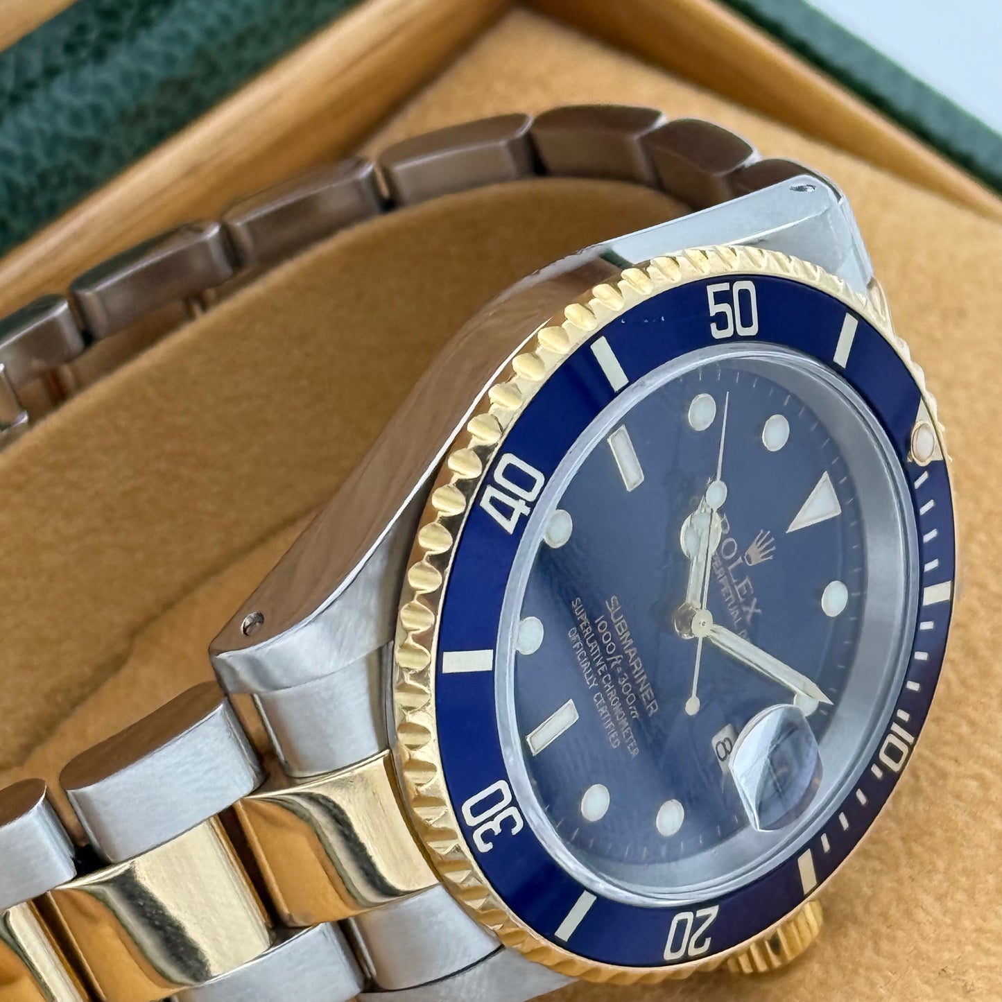 Submariner Date 40 Stahlgold