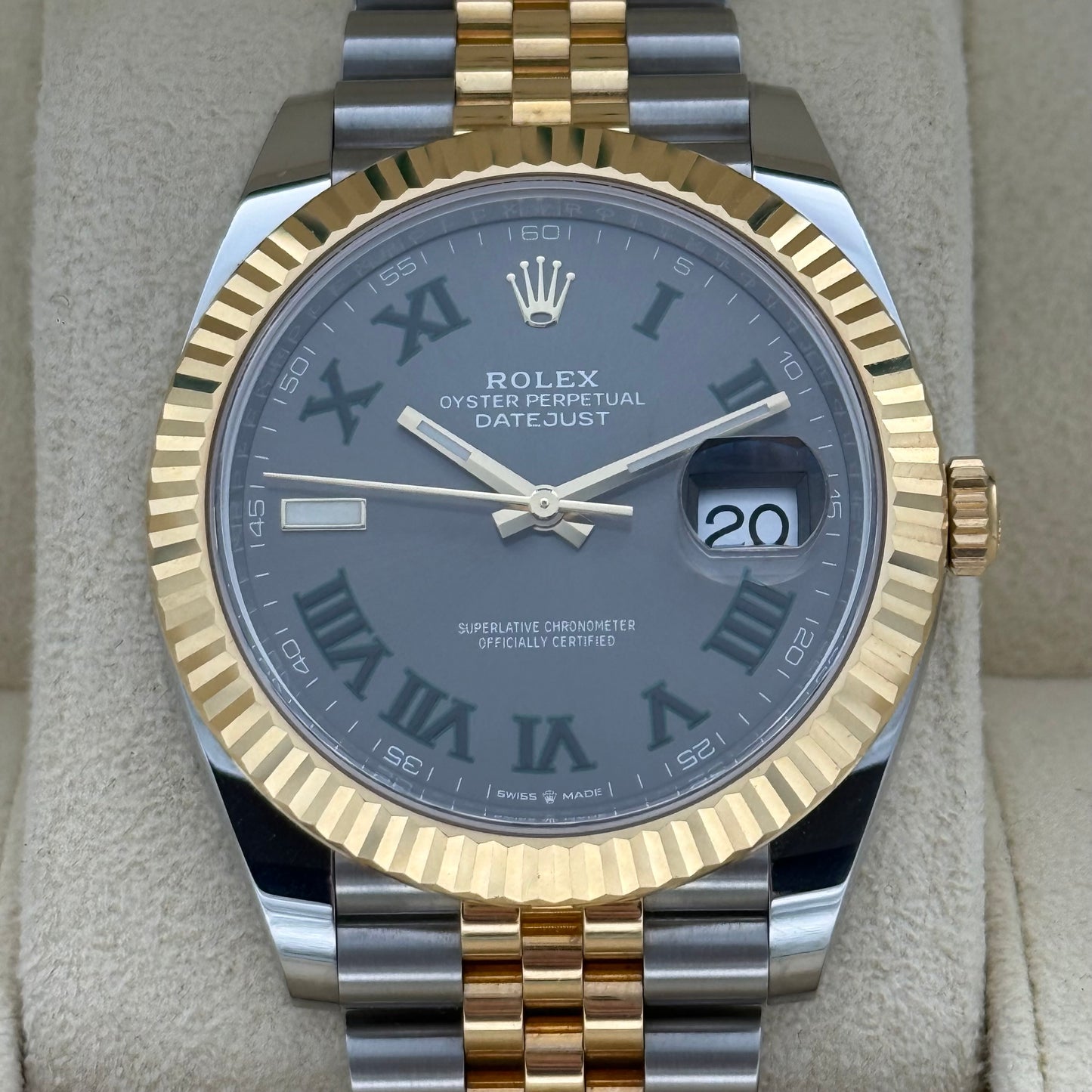 Datejust 41, Stahlgold