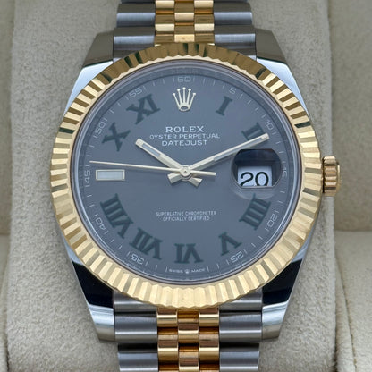 Datejust 41, Stahlgold