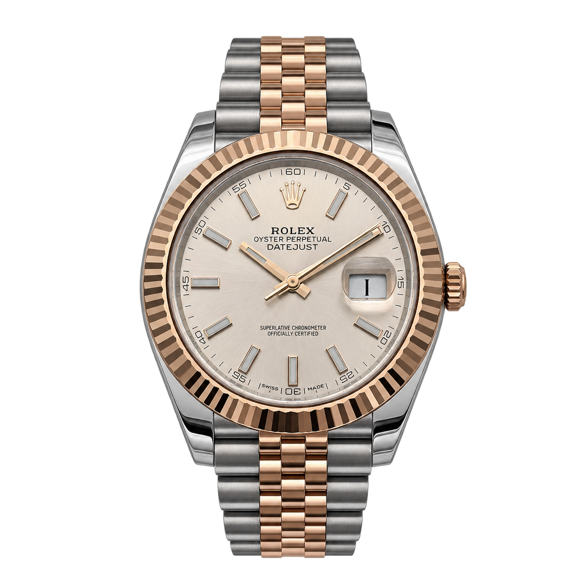 Datejust 41, Stahlgold