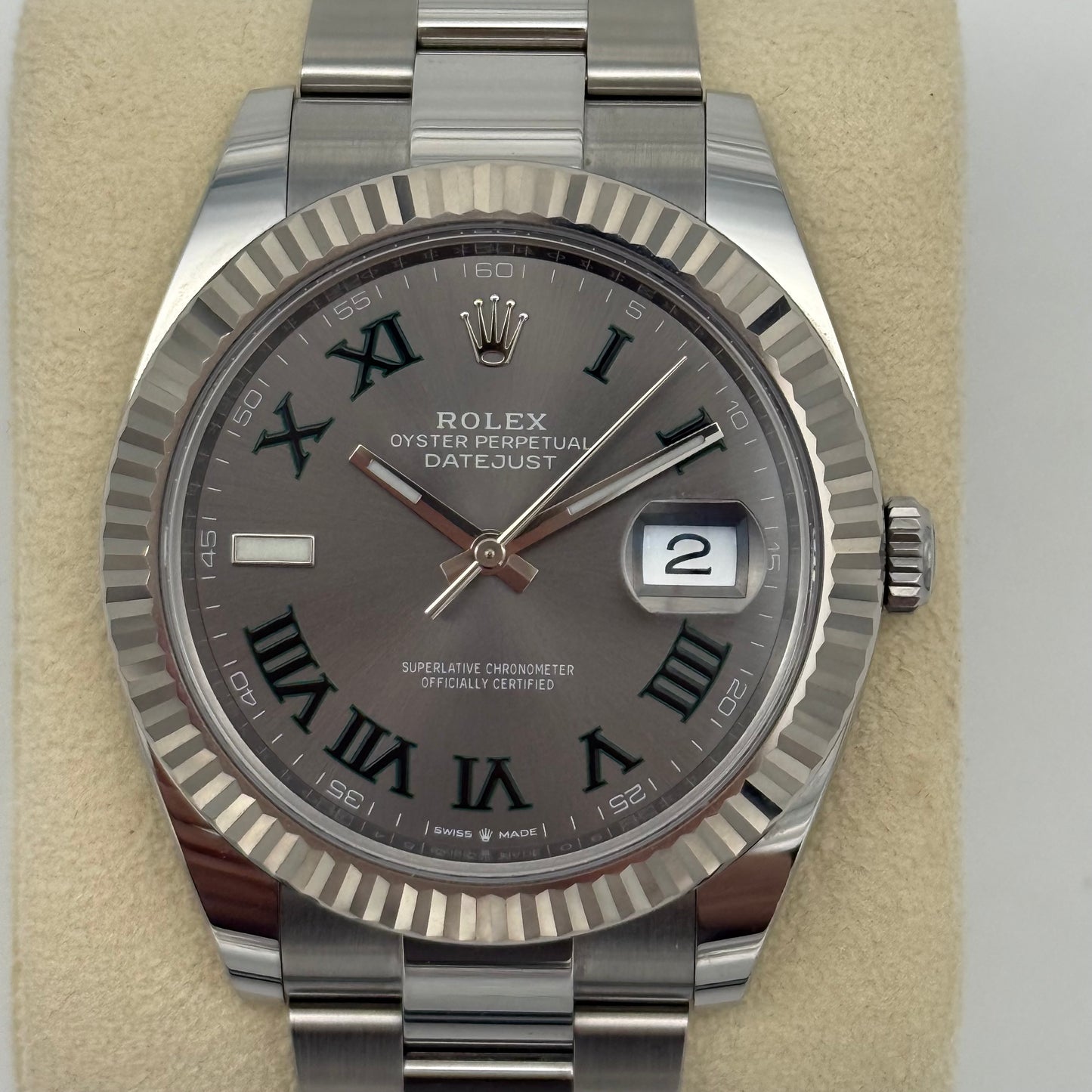 Datejust 41 „Wimbledon“