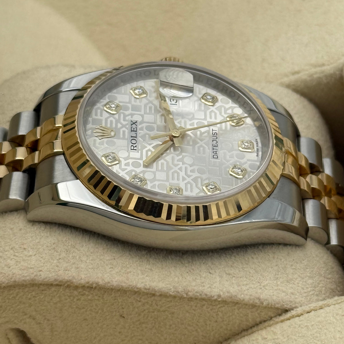 Datejust 36, Stahlgold