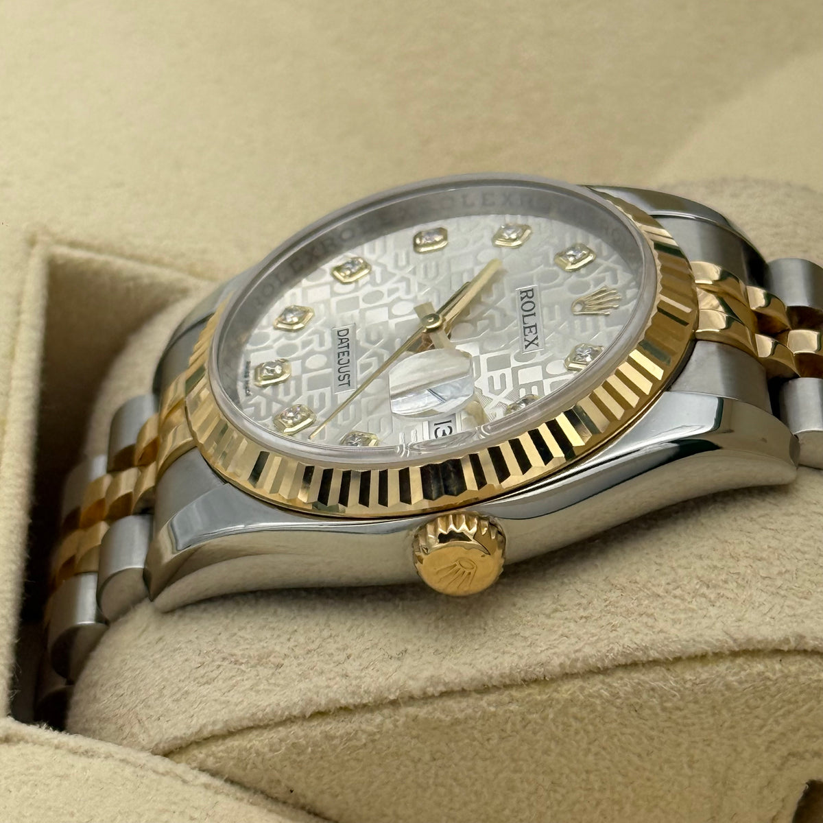 Datejust 36, Stahlgold