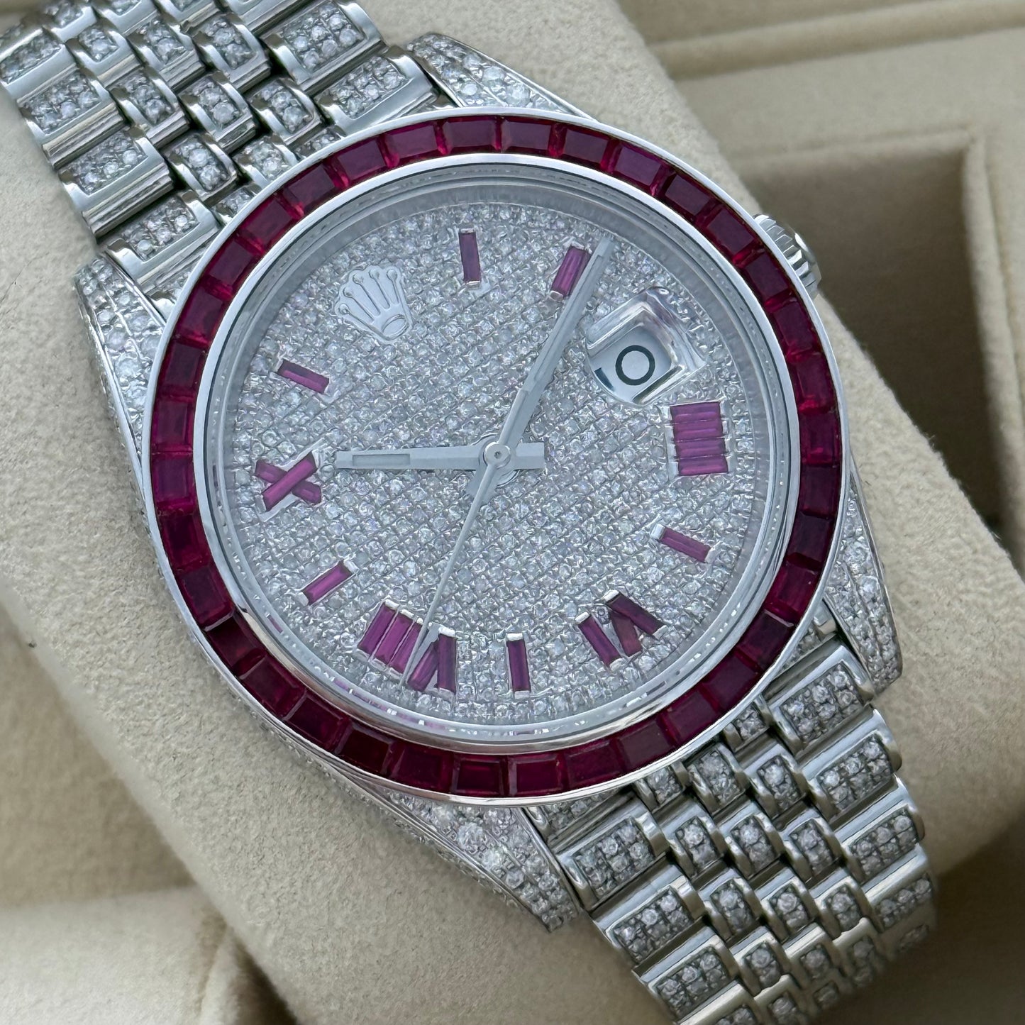 Datejust 41 „Iced Out“