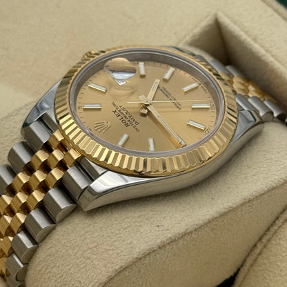 Datejust 41, Stahlgold