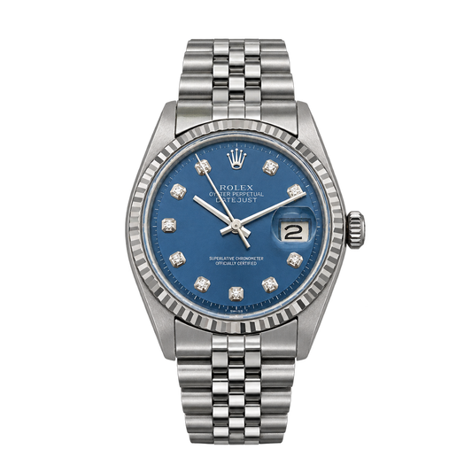 Datejust 36, Blau