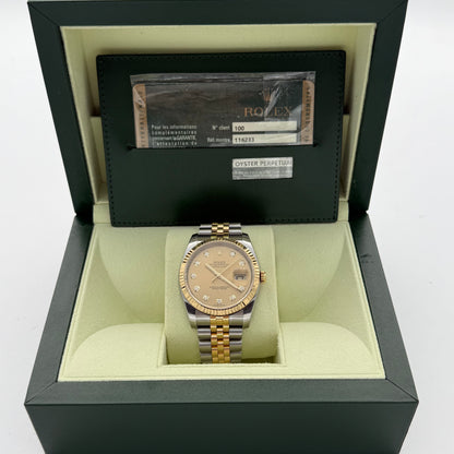 Datejust 36, Stahlgold